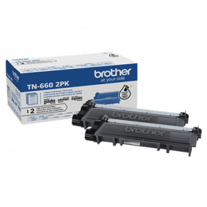 TN660 2PK High-Yield Toner, Black Twin Pack, Yields approx. 2,600 pages/cartridge‡ $99.99
